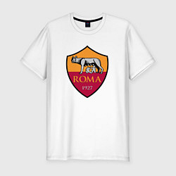 Футболка slim-fit Roma sport fc, цвет: белый