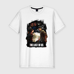 Мужская slim-футболка The Last of Us игра