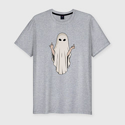 Мужская slim-футболка The unkind ghost