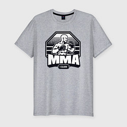 Футболка slim-fit MMA club, цвет: меланж