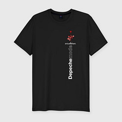 Футболка slim-fit Depeche Mode - Violator роза, цвет: черный