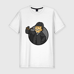 Мужская slim-футболка Vault detective