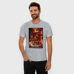 Футболка slim-fit T2 - judgment day, цвет: меланж — фото 2