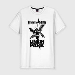 Футболка slim-fit LP - hybrid theory, цвет: белый