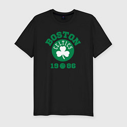 Футболка slim-fit Boston Celtics 1986, цвет: черный