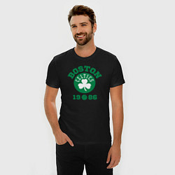 Футболка slim-fit Boston Celtics 1986, цвет: черный — фото 2