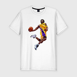 Футболка slim-fit Kobe Bryant dunk, цвет: белый