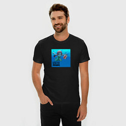 Футболка slim-fit Kikuri drunkmind Bocchi the rock, цвет: черный — фото 2