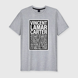 Мужская slim-футболка Vince Carter
