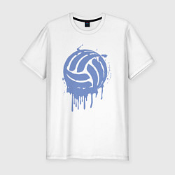 Мужская slim-футболка Ink volleyball