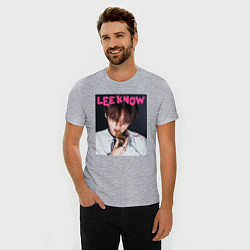 Футболка slim-fit Lee Know Rock Star Stray Kids, цвет: меланж — фото 2