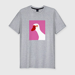 Мужская slim-футболка Hypno-goose
