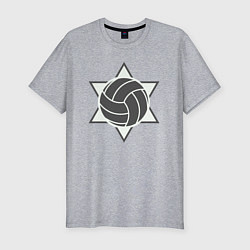 Мужская slim-футболка Star volley
