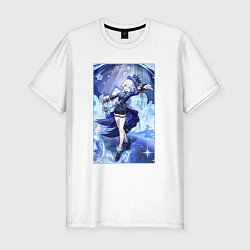 Футболка slim-fit Фурина - Фокалорс, цвет: белый