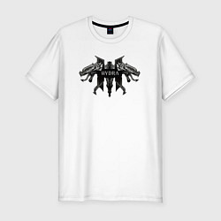 Футболка slim-fit Within Temptation hydra, цвет: белый