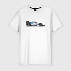 Мужская slim-футболка Formula 1 Williams