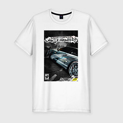 Футболка slim-fit Most wanted - BMW, цвет: белый