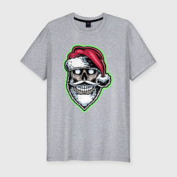 Мужская slim-футболка Dead Santa