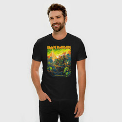 Футболка slim-fit Iron Maiden The Waiting On The Wall, цвет: черный — фото 2