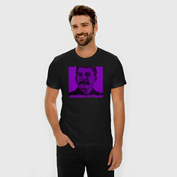 Футболка slim-fit Joseph Stalin, цвет: черный — фото 2
