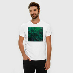 Футболка slim-fit Phosphor, цвет: белый — фото 2