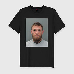 Футболка slim-fit Conor McGregor magshot, цвет: черный