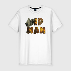 Мужская slim-футболка IP Man fist