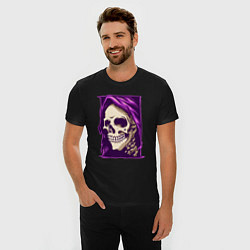 Футболка slim-fit Violet death, цвет: черный — фото 2