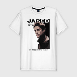 Футболка slim-fit Jared Joseph Leto 30 Seconds To Mars, цвет: белый