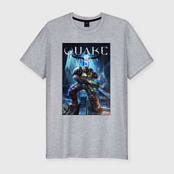 Футболка slim-fit Quake arena - Ranger, цвет: меланж