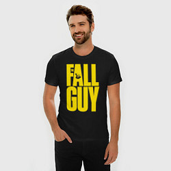 Футболка slim-fit The fall guy logo, цвет: черный — фото 2