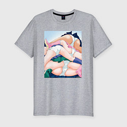 Мужская slim-футболка Senpai секси