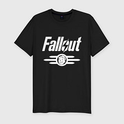 Мужская slim-футболка Fallout - vault 33