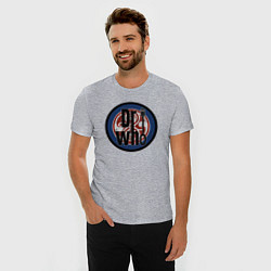 Футболка slim-fit Dr Who, цвет: меланж — фото 2