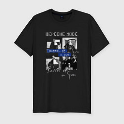 Мужская slim-футболка Depeche Mode - Barrel of a gun ep