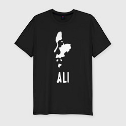 Мужская slim-футболка Боксёр Али