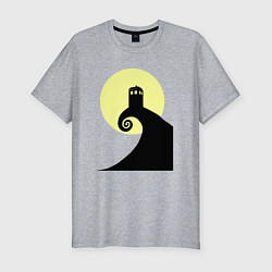 Футболка slim-fit Tardis night, цвет: меланж