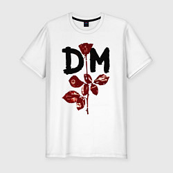 Футболка slim-fit Depeche mode - violator, цвет: белый