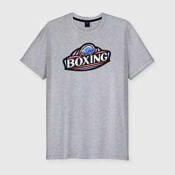 Футболка slim-fit Boxing sport, цвет: меланж