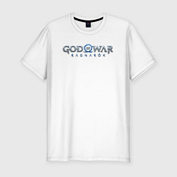 Футболка slim-fit God of war ragnarok logo, цвет: белый