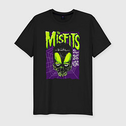 Футболка slim-fit Misfits rock band, цвет: черный
