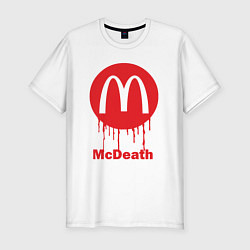 Футболка slim-fit Mcdeath, цвет: белый