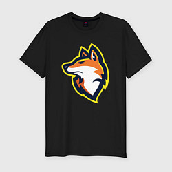 Футболка slim-fit Fox team, цвет: черный