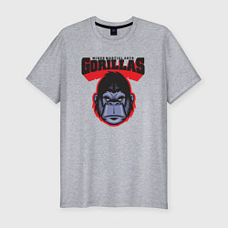 Мужская slim-футболка Gorillas MMA