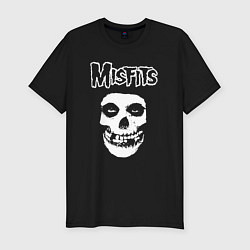 Футболка slim-fit Misfits band group, цвет: черный