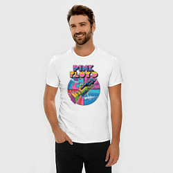 Футболка slim-fit Pink Floyd band rock, цвет: белый — фото 2