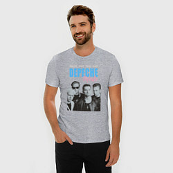 Футболка slim-fit Depeche Mode Vintage, цвет: меланж — фото 2