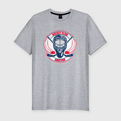 Мужская slim-футболка Hockey club amateur