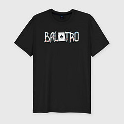 Мужская slim-футболка Balatro logo