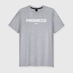 Футболка slim-fit Prosecco mood, цвет: меланж